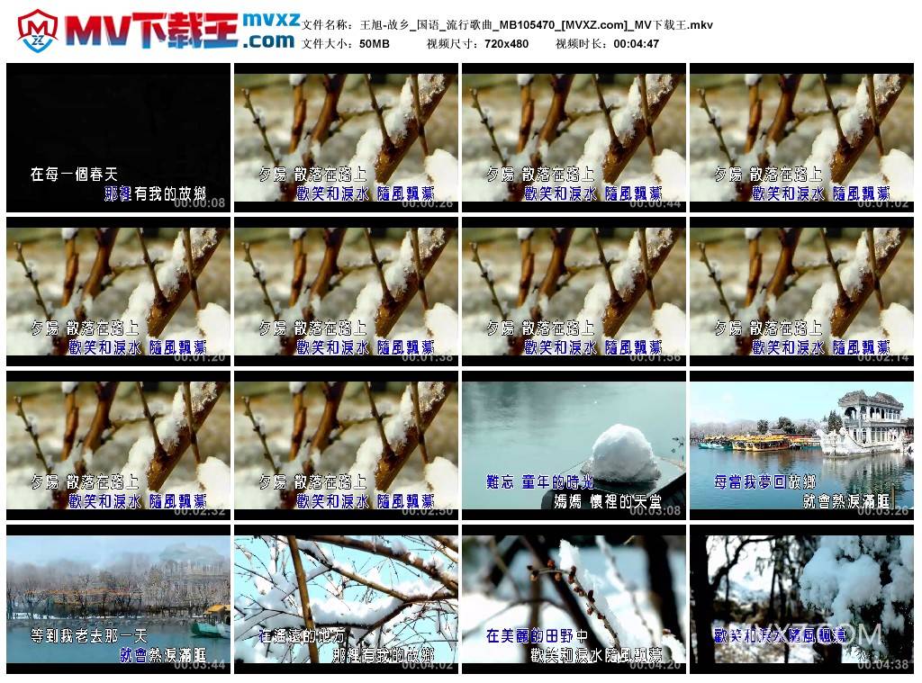 王旭-故乡_国语_流行歌曲_MB105470